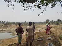 Pond excavation: Bankura