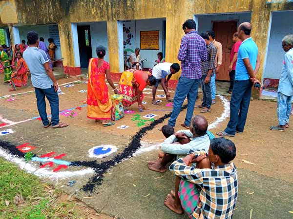 PRA is going on in different villages