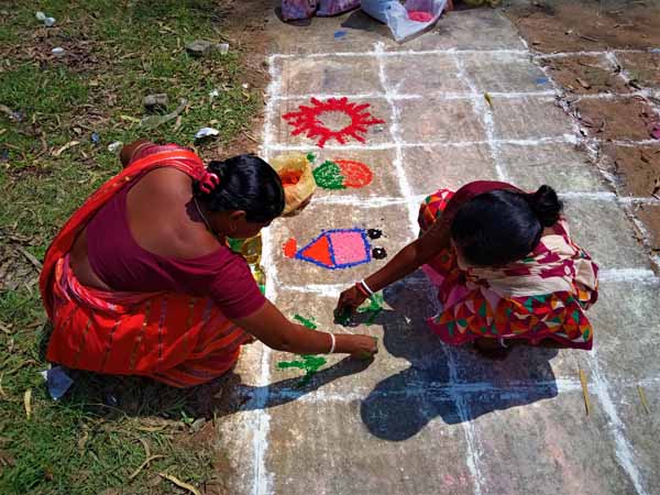 PRA is going on in different villages