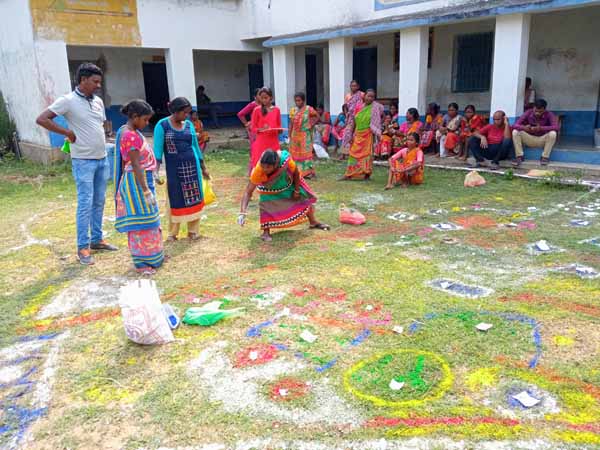PRA is going on in different villages