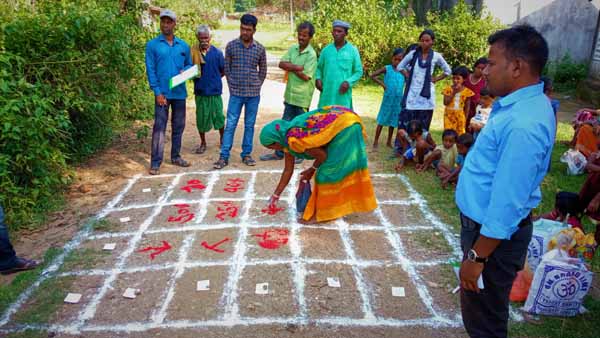 PRA is going on in different villages