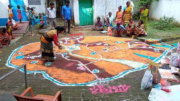 PRA is going on in different villages