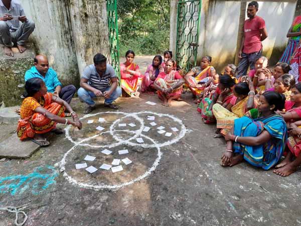 PRA is going on in different villages