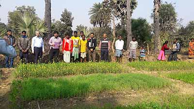 Field visit by CGM (RO), Regional of NABARD