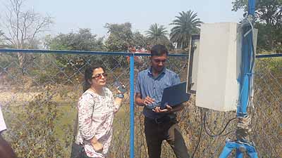 Field visit by Dr. Dipanjana Maulik, Sr Env officer of Env dept. govt. of WB 