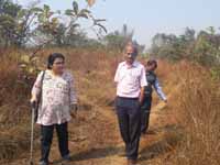 Field visit by Dr. Dipanjana Maulik, Sr Env officer of Env dept. govt. of WB 