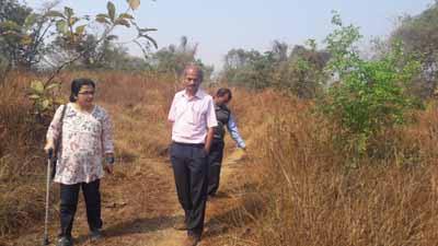 Field visit by Dr. Dipanjana Maulik, Sr Env officer of Env dept. govt. of WB 