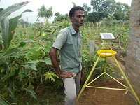 Parthasarathi Mondal a prize winner farmer of Bankura