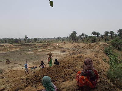 Pond excavation: Bankura