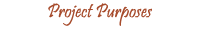 Project Purposes
