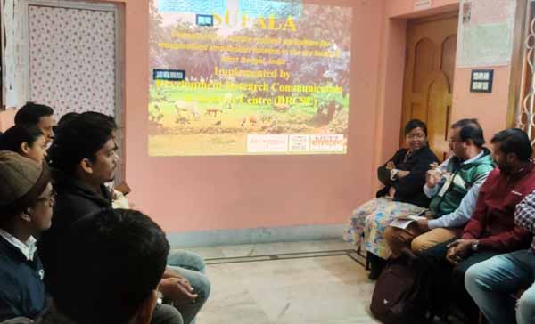 Recent activities in project area...